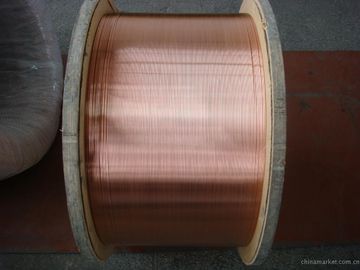 High Strength 30% CCS CATV Inner Conductor , Copper Clad Steel Wire For Electronic Products